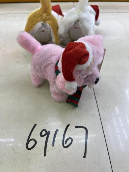 A9L, 69167, Santa Dog Toy