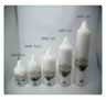 7x10cm church candle white