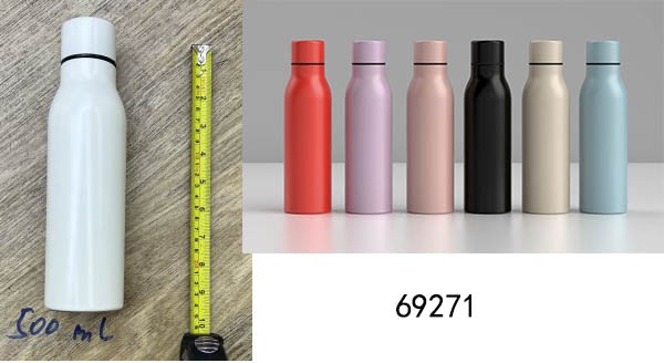 F8M, 69271, Vaccum Flask 500ml H24.5cm