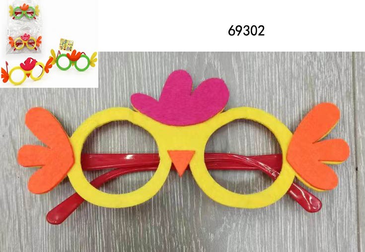 26E3, 69302, Easter Glasses Chick