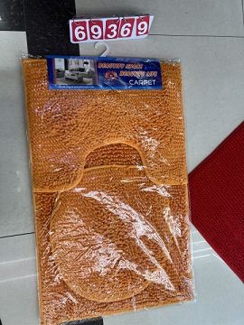lvl2, 69369, Toilet 2-piece Set Long Hair 50*80 50*40cm