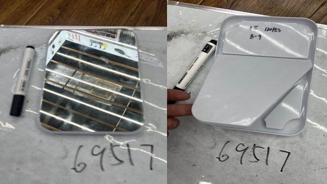 D3L, 69517, Mirror Rectangle 21cm 
