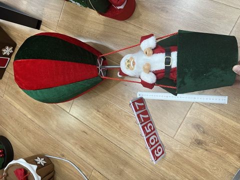 25X3, 69577, Xmas Balloon Telescopic  80cm