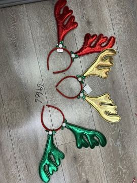25X2 9, 69606, Xmas Headband Reindeer Antler