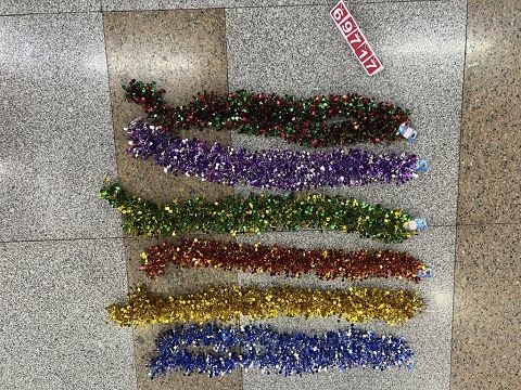 25XG, 69717, Tinsel 9CM*2M