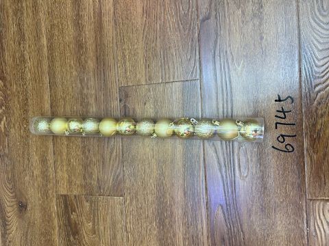 25X12, 69745, Xmas Ball Ornaments 4cm 12pcs