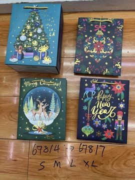 25X20, 69817, Xmas Gift Bag XL