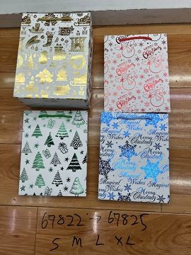 25X2, 69823, Xmas Gift Bag M