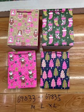 25X12, 69834, Xmas Gift Bag L