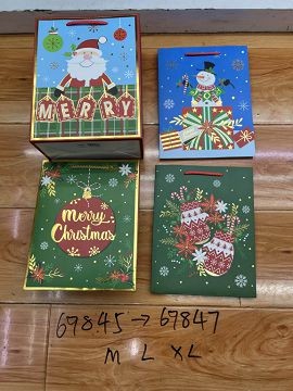 25X9, 69847, Xmas Gift Bag XL