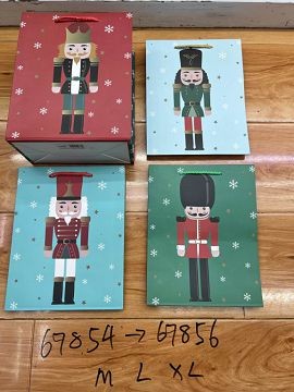 25X12, 69855, Xmas Gift Bag L