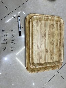 C8M, 69949, Woodgrain Tray 43.5*31.5*2.2cm