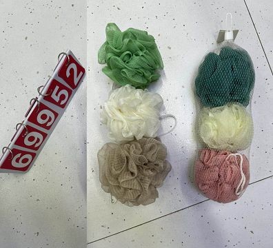 F1M, 69952, Bath Ball 30g*3pcs