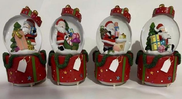 25X21, 70135, Xmas Snow Globe 12cm
