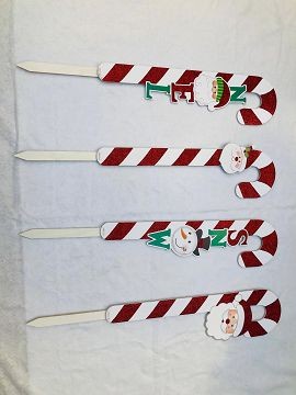 25X20, 70141, Xmas Yard Stake 68cm