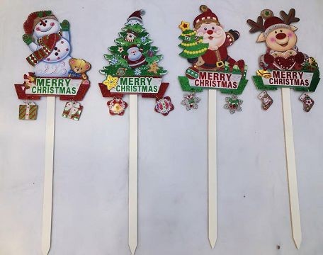 25X1, 70143, Xmas Yard Stake 75cm