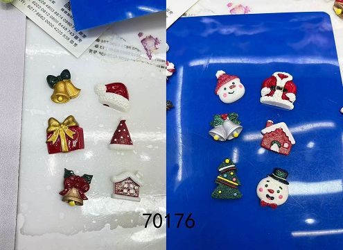 25X12, 70176, Xmas Crocs Charms