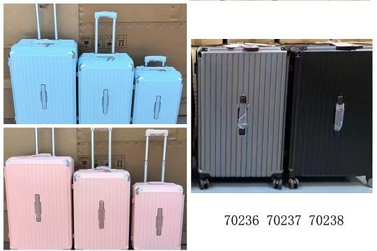 H6H, 70236 70237 70238, Luggage Set of 3 30/70 split design