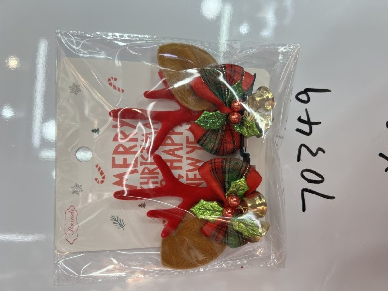70349, Xmas Reindeer Antler Clip