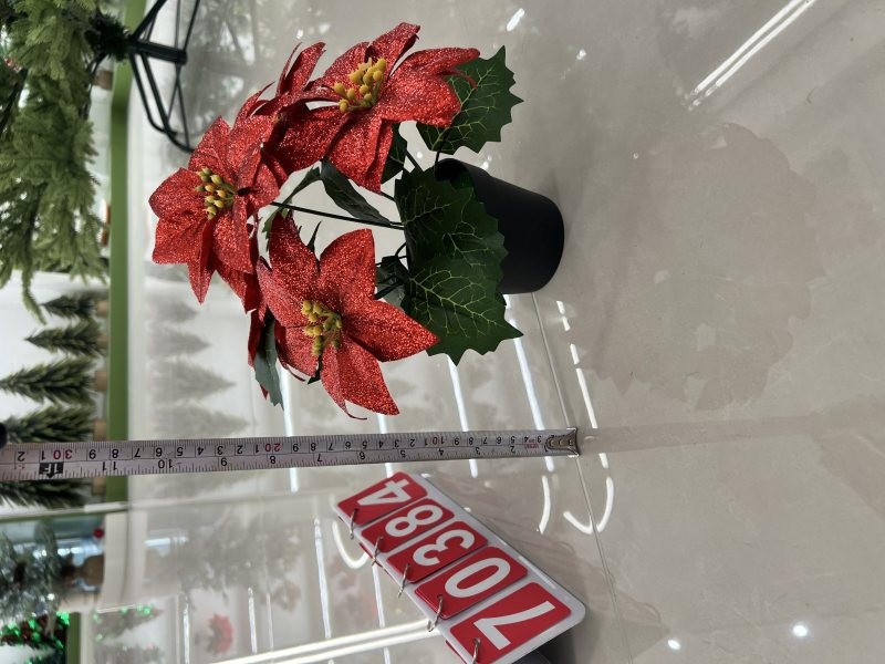 70384, Xmas Floral Decoration 26cm