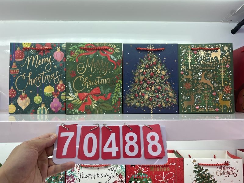 70490, Xmas Gift Bag XL 31?42?12cm