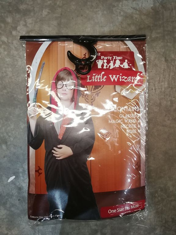 COSTUME LITTLE WIZARD BOY