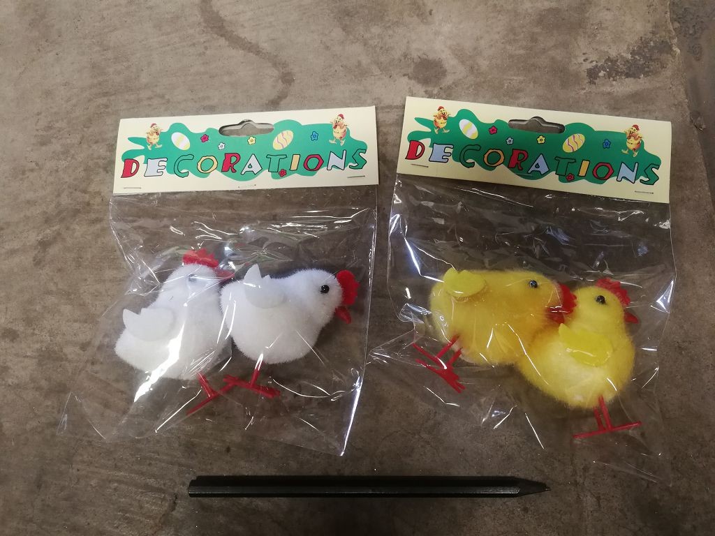 7393, easter chicken decoration