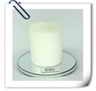 10x0.5cm rnd mirror hldr w/diamond deco