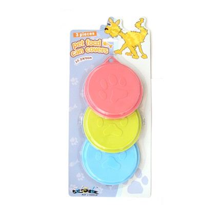 Pet Can Food Cover 3pk