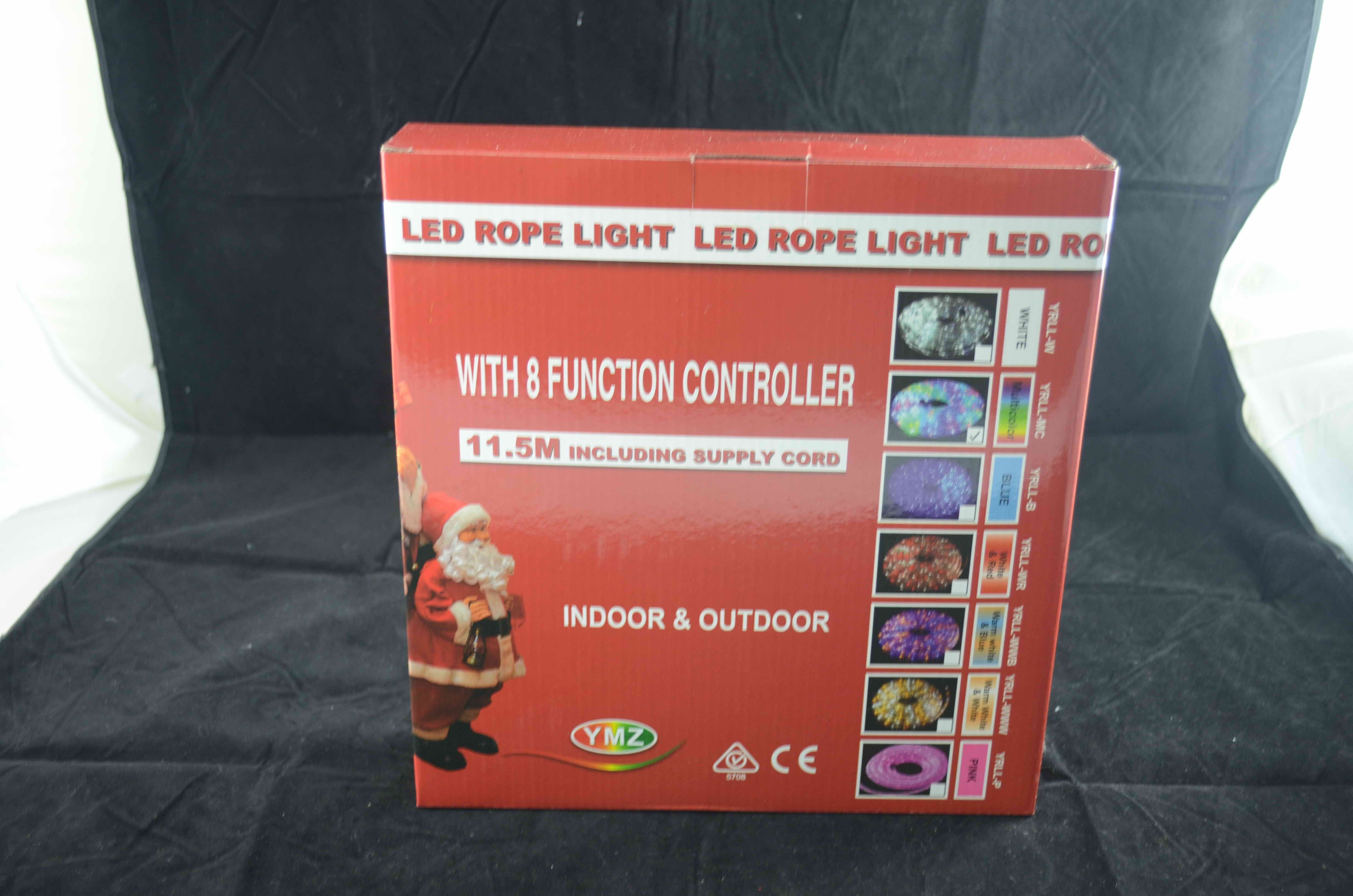 led rope light 11.5M multi