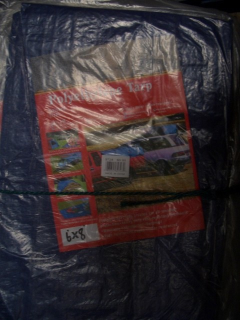 E6L, 9728, 6*8 Polyethylene Tarp
