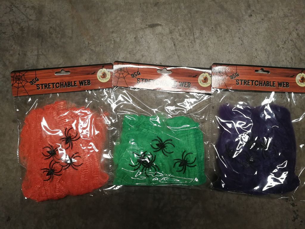 H6, SKU154 ASST. 35G STRETCHABLE WEB