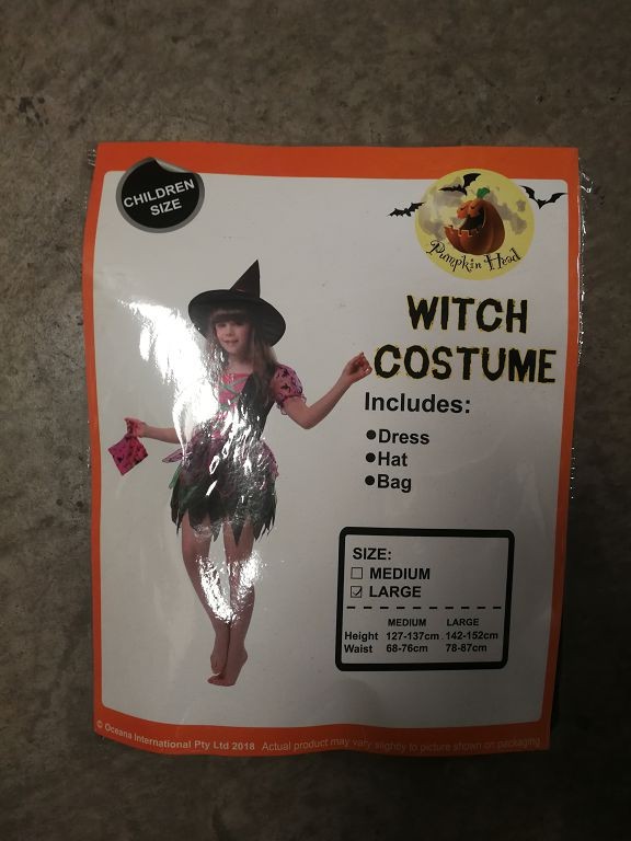 H6, SKU351 LITTLE WITCH- CHILDREN ASST. SIZE