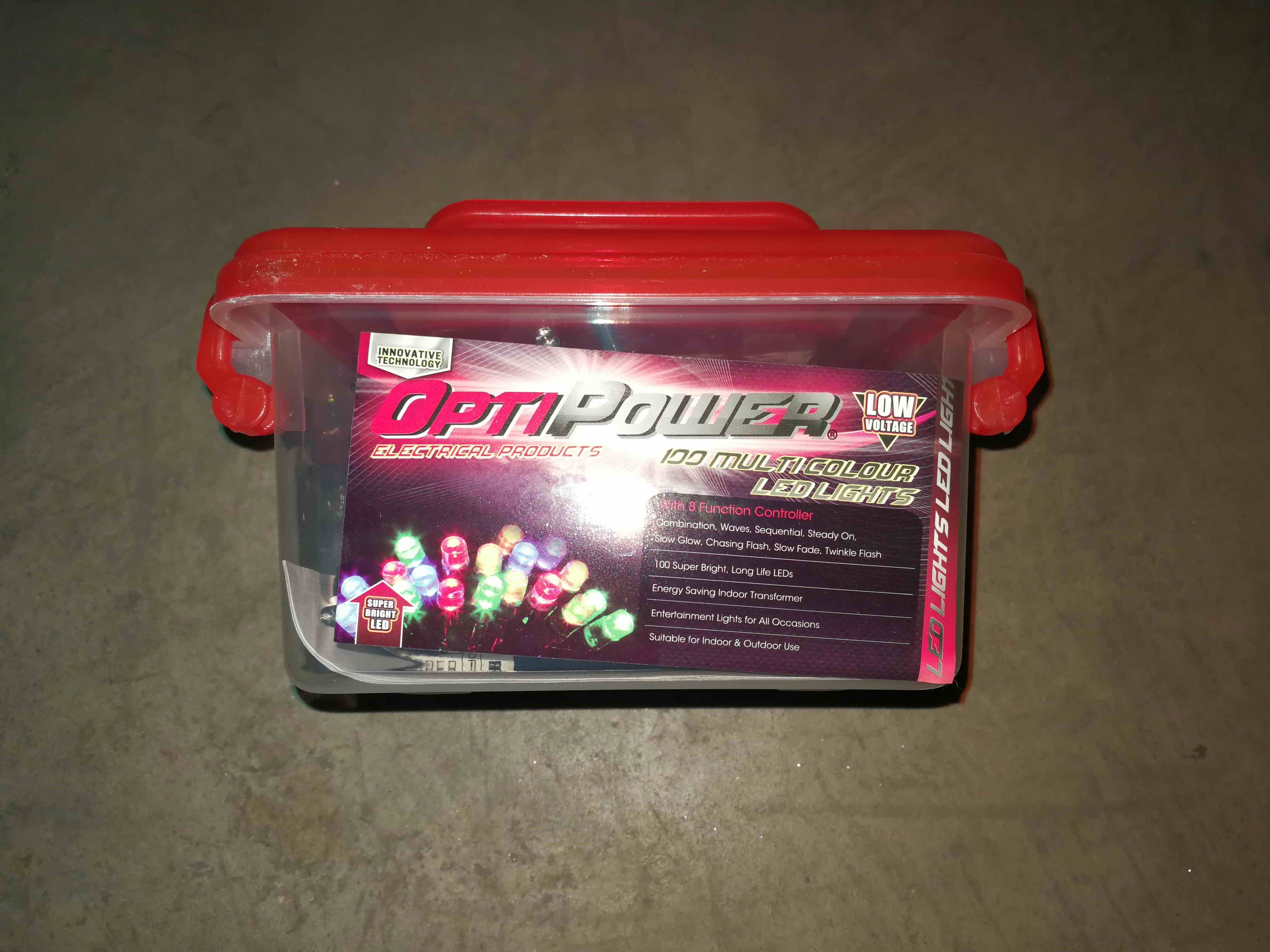 100 MULTI COLR LED LIGHT FLASH