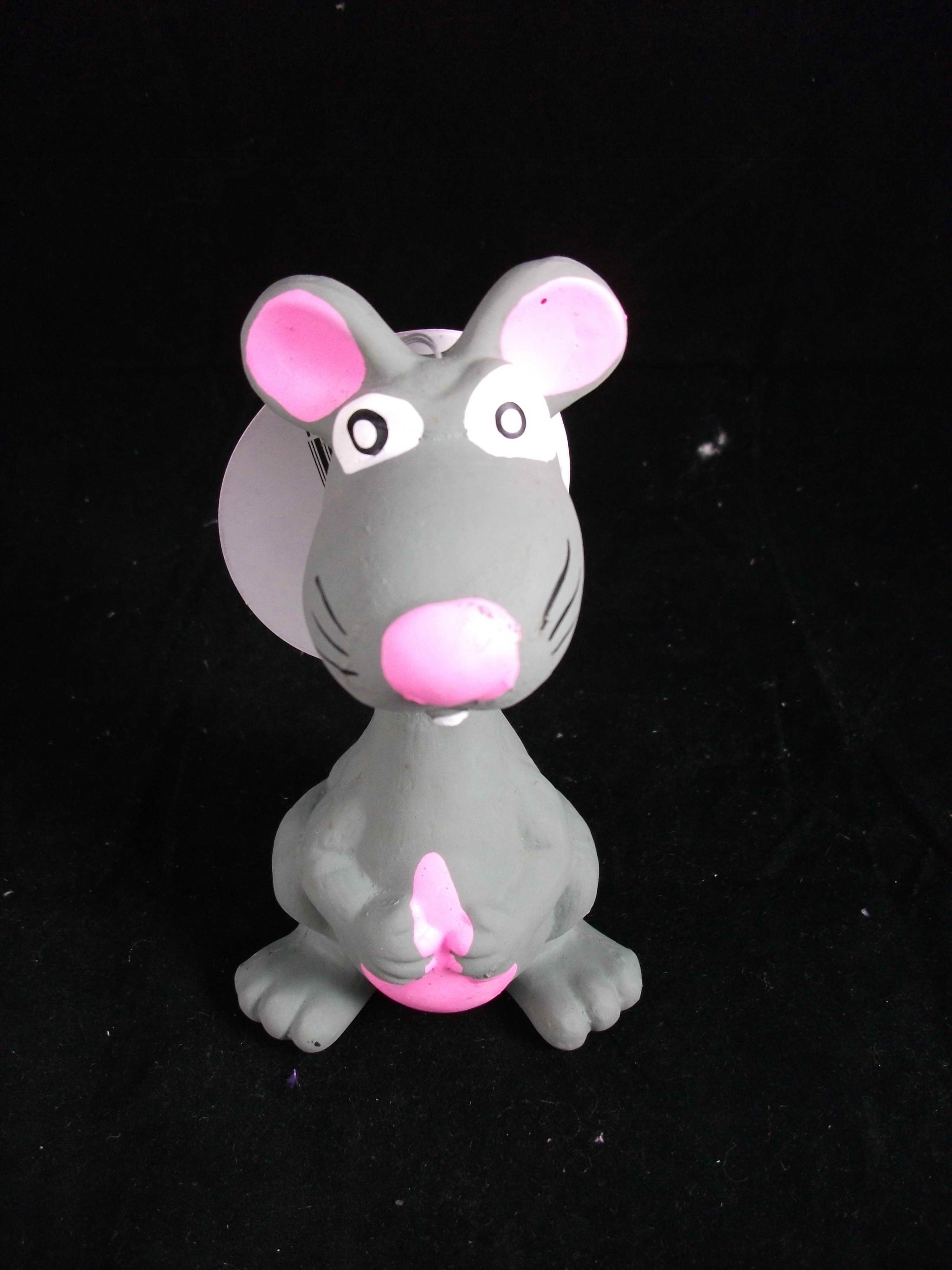 2 ASST SQUEAKING MOUSE PET TOYS