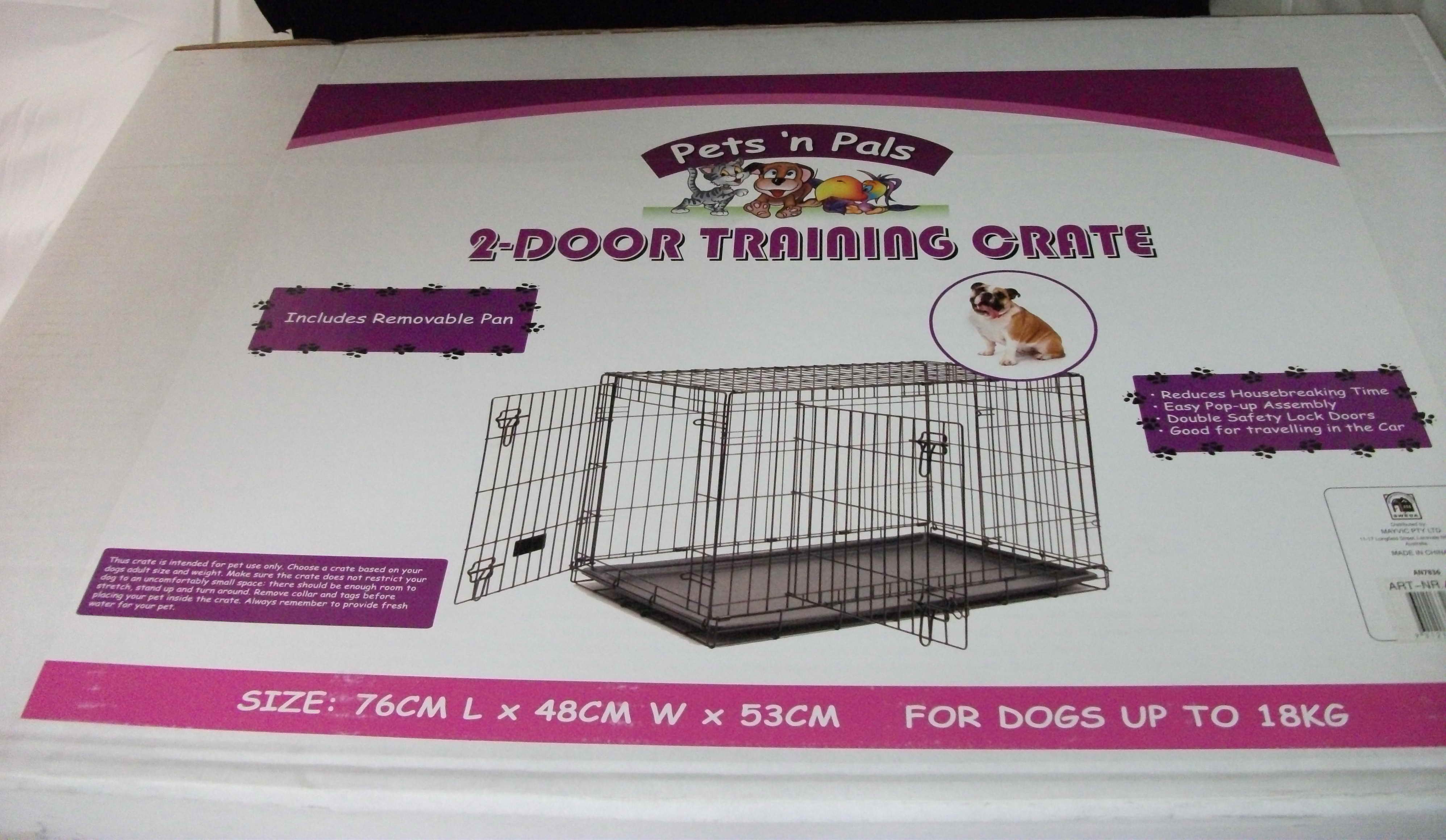 PET TRAINING CAGE 30 INCH