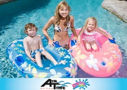 KIDS FUN BOAT 135X90CM 2ASST