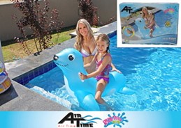 SEAL RIDER 117X80CM AIRTIME