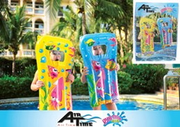 CHILD SEA WORLD SURFBOARD W/WINDOW 74X48CM