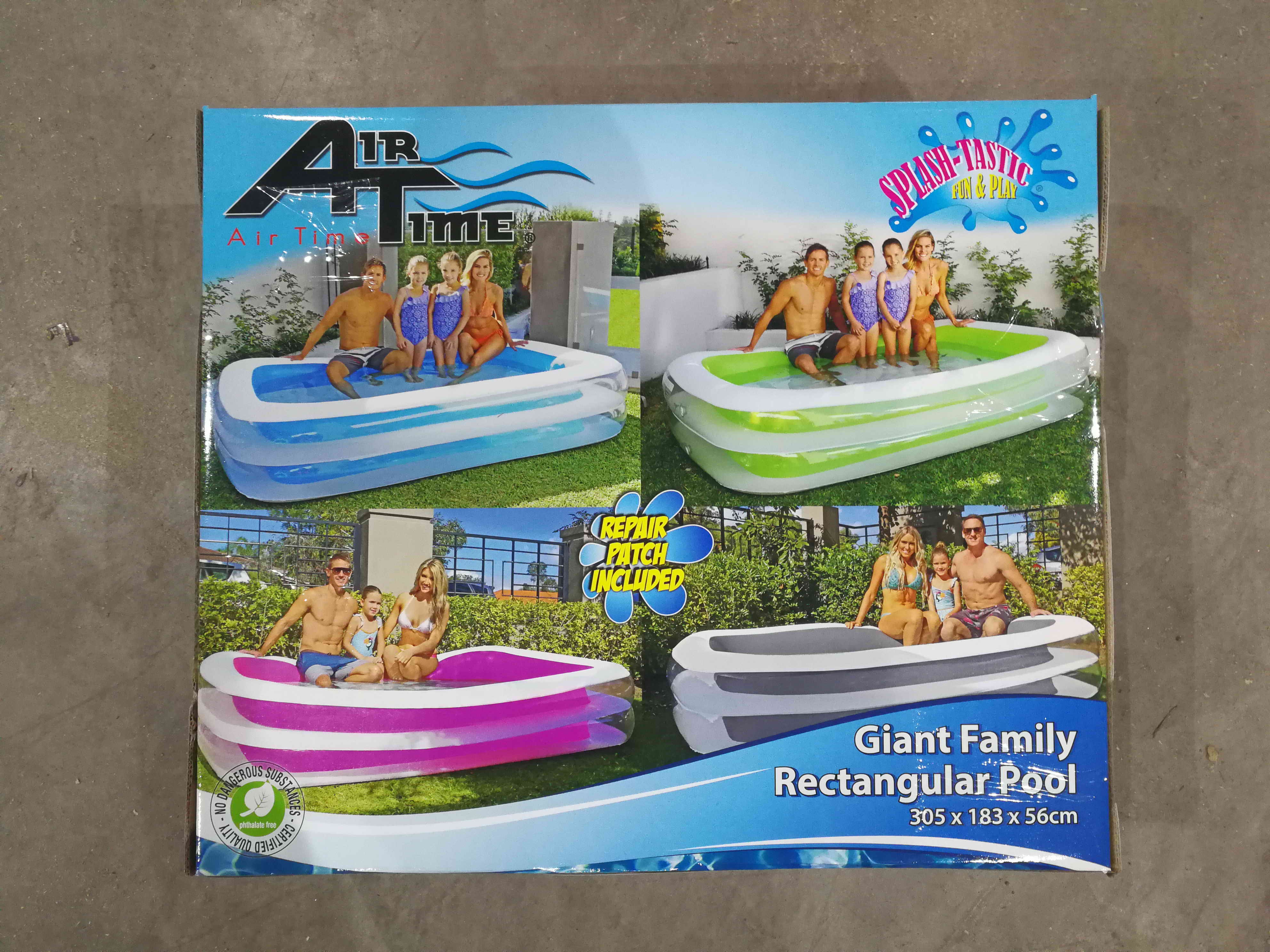 GIANT FAMILY POOL 2 RING TRAN