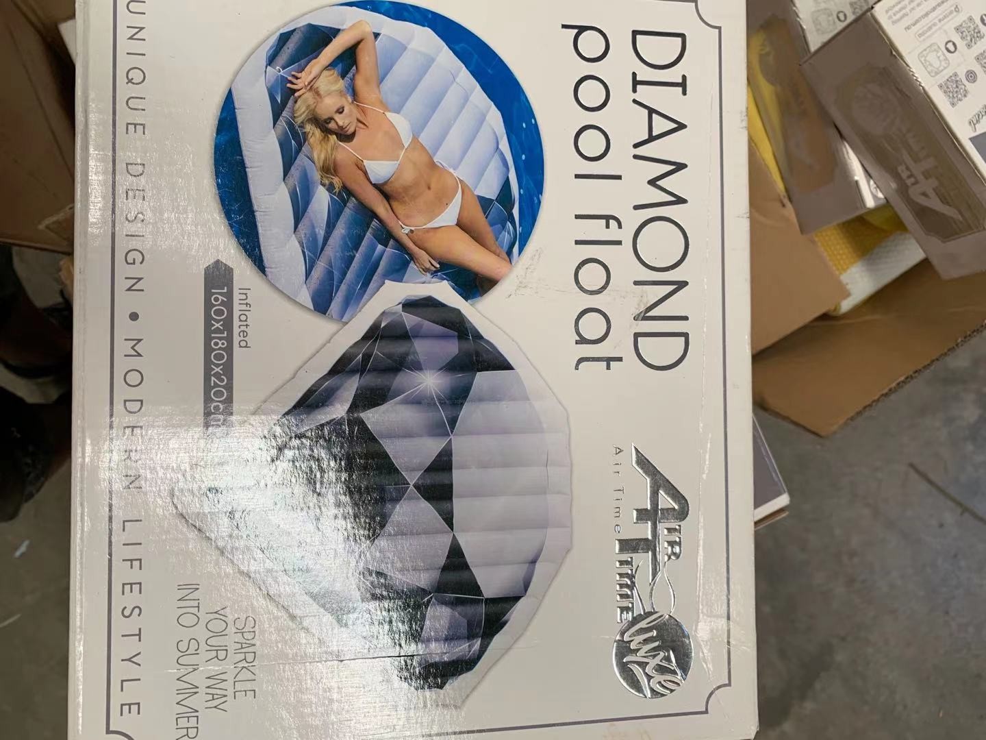 B17H, AT6108, DIAMONDS ARE FOREVER DEFLATED