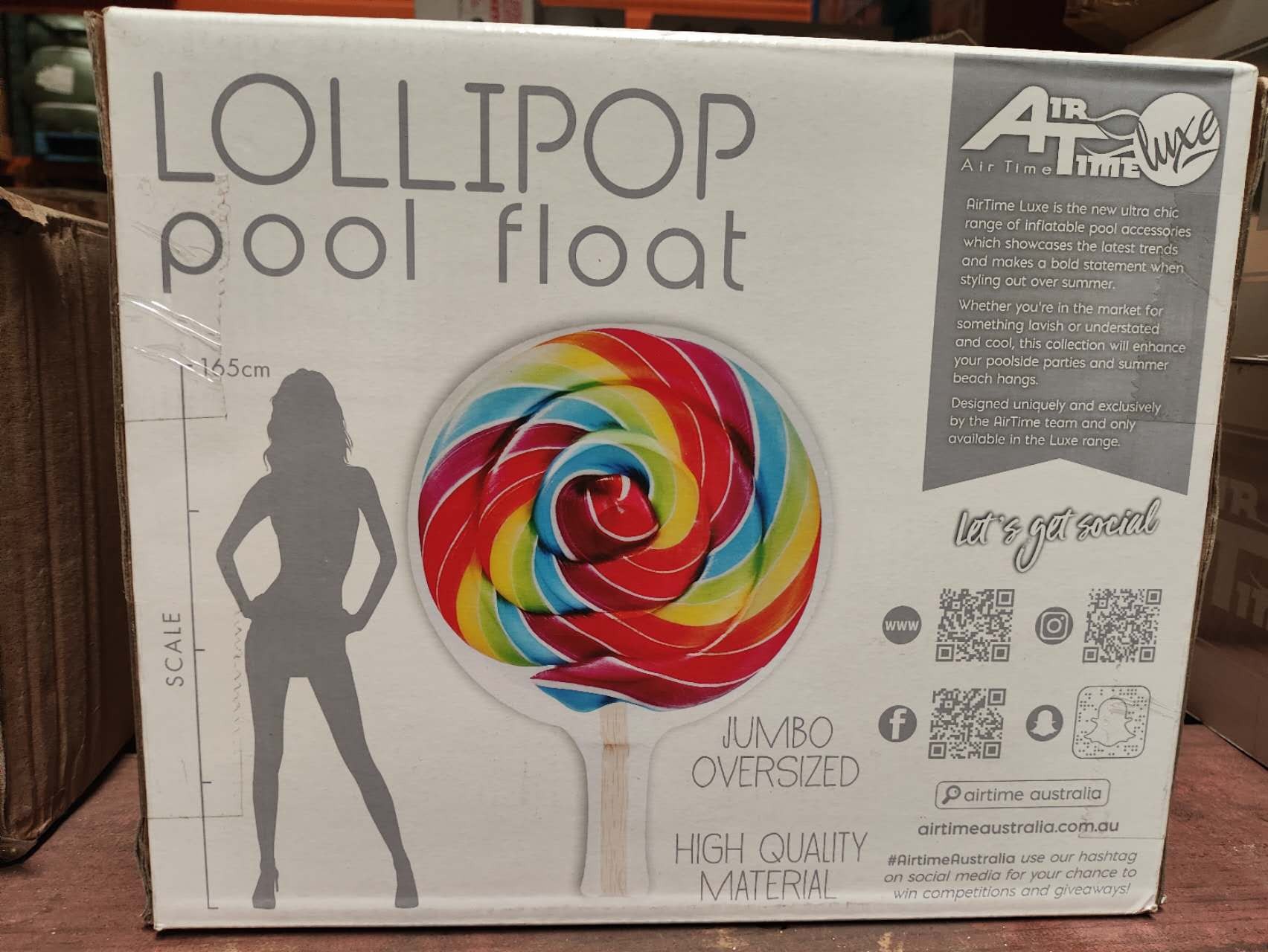 AT6179, Lollipop Pool Float Jumbo