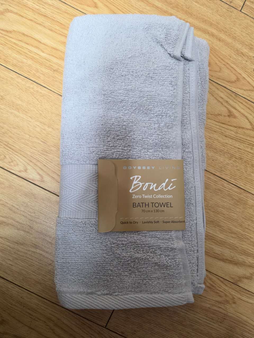 BTO-BO20SI-BT, BATH TOWEL SILVER