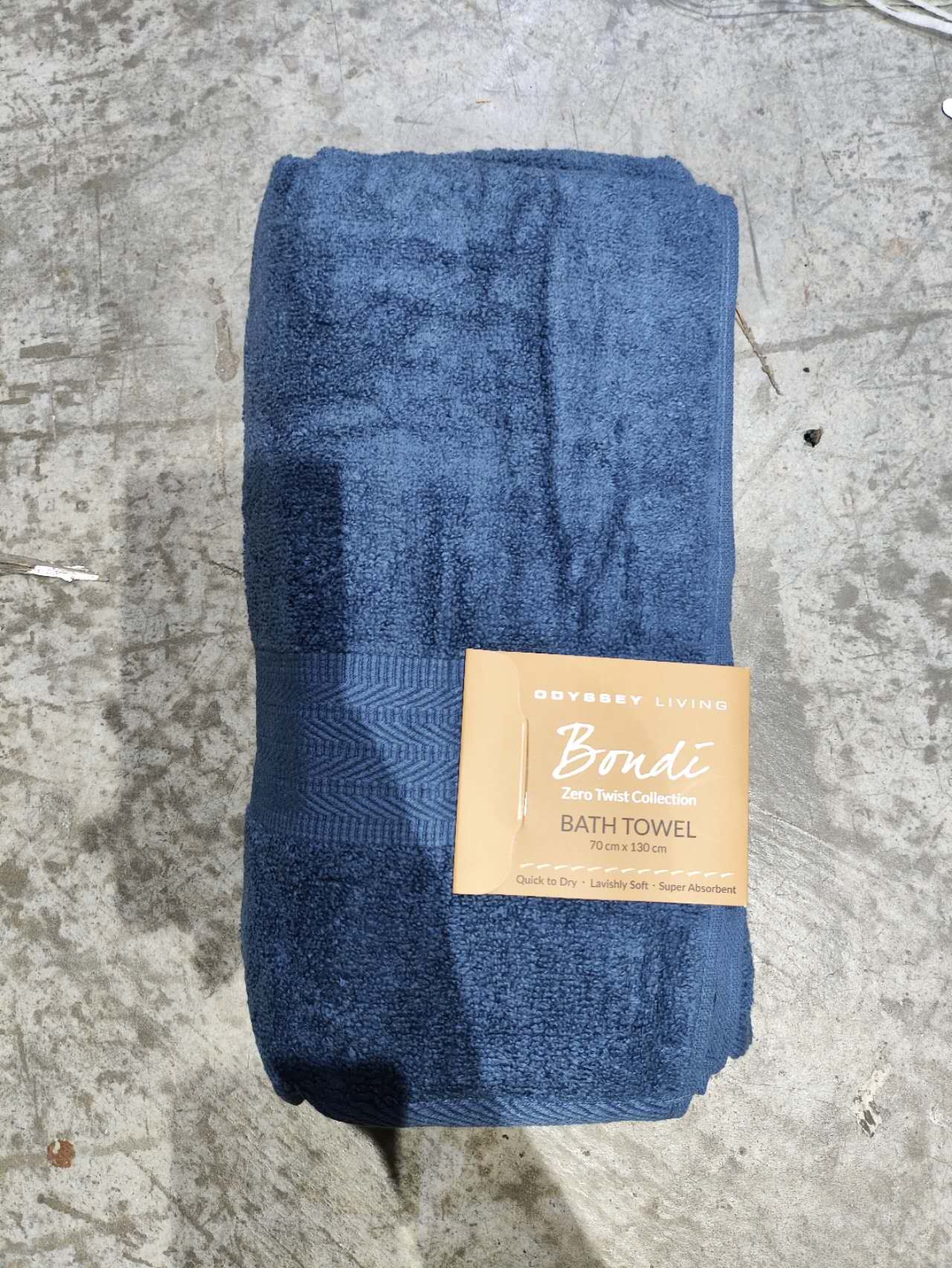 BTO-BO25NM-BT, BATH TOWEL NAVY