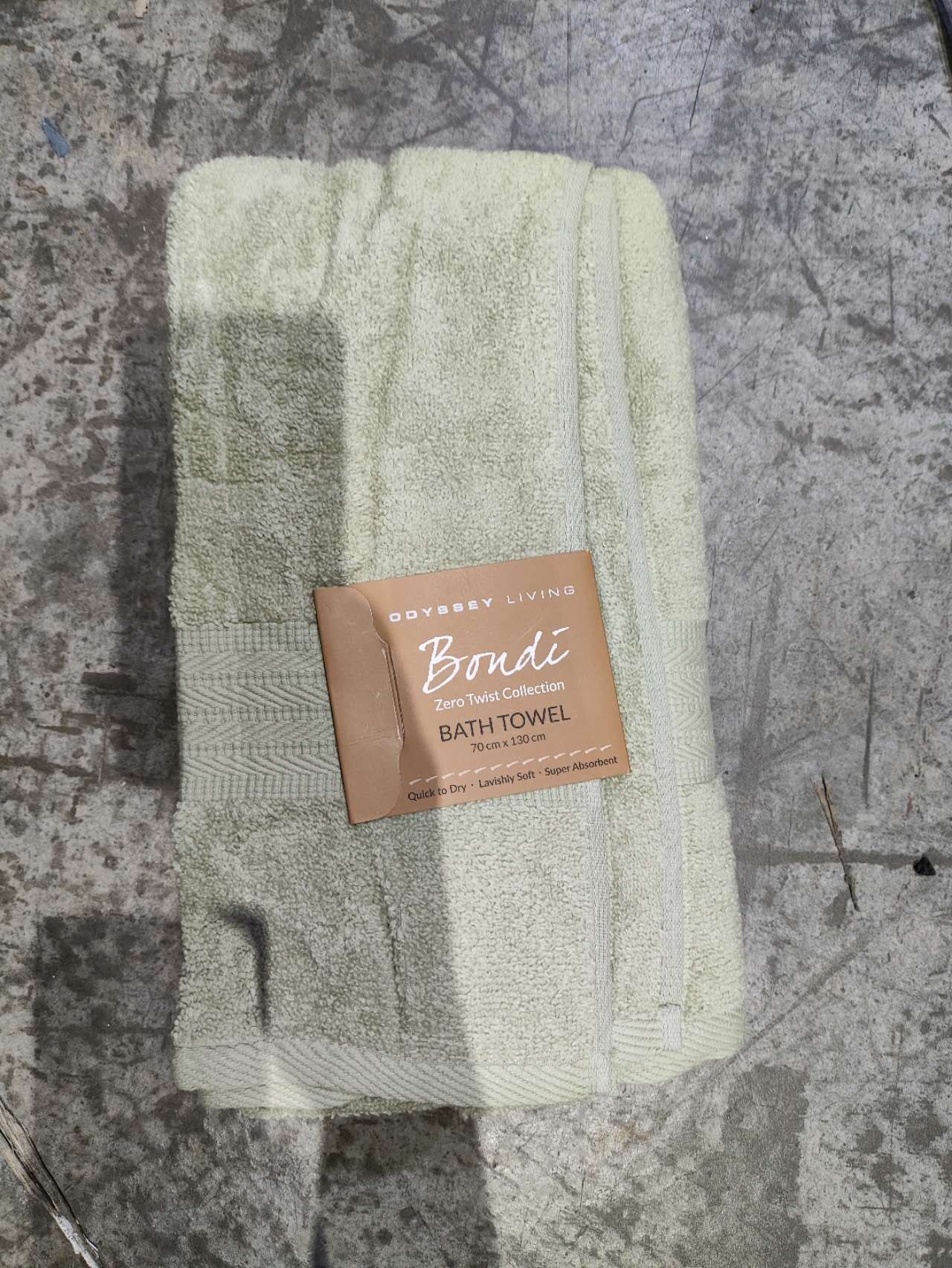 BTO-BO25SM-BT, BATH TOWEL SAGE MIST