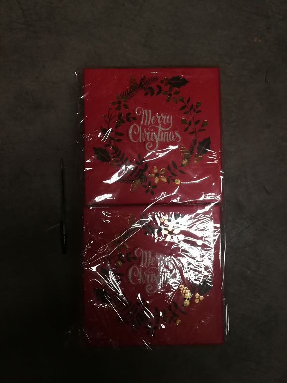 22X18, BX13584, XMAS SUQARE GIFT BOX 3/S