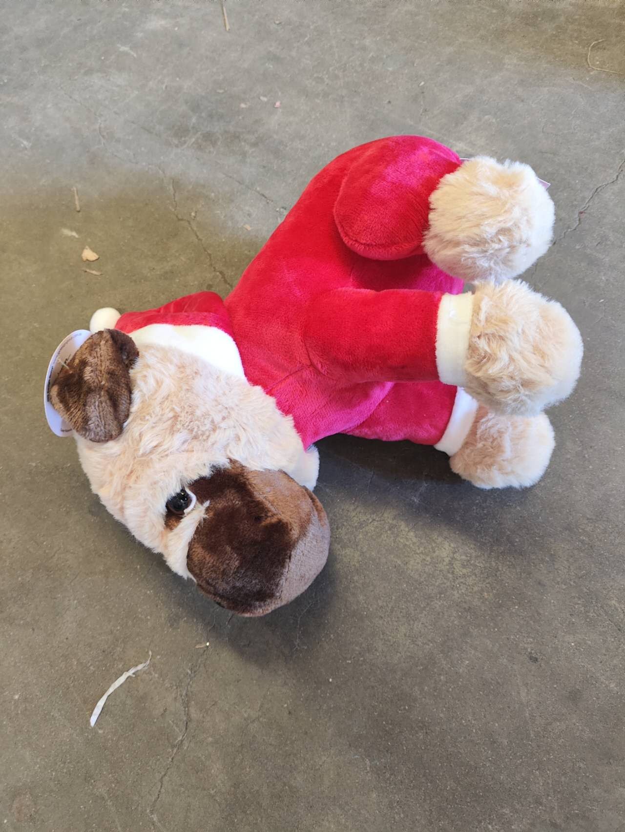 25X44, C2225, XMAS PLSH 25CM COSTUME PUG
