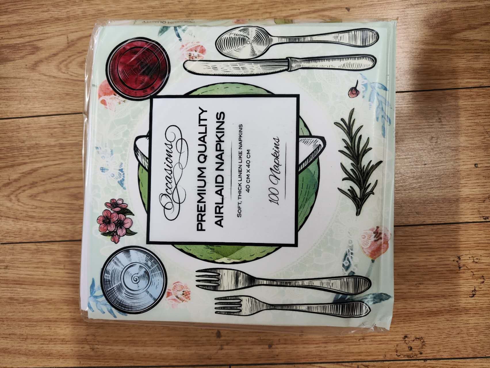 CAFALN, Napkin 40x40cm 100pcs