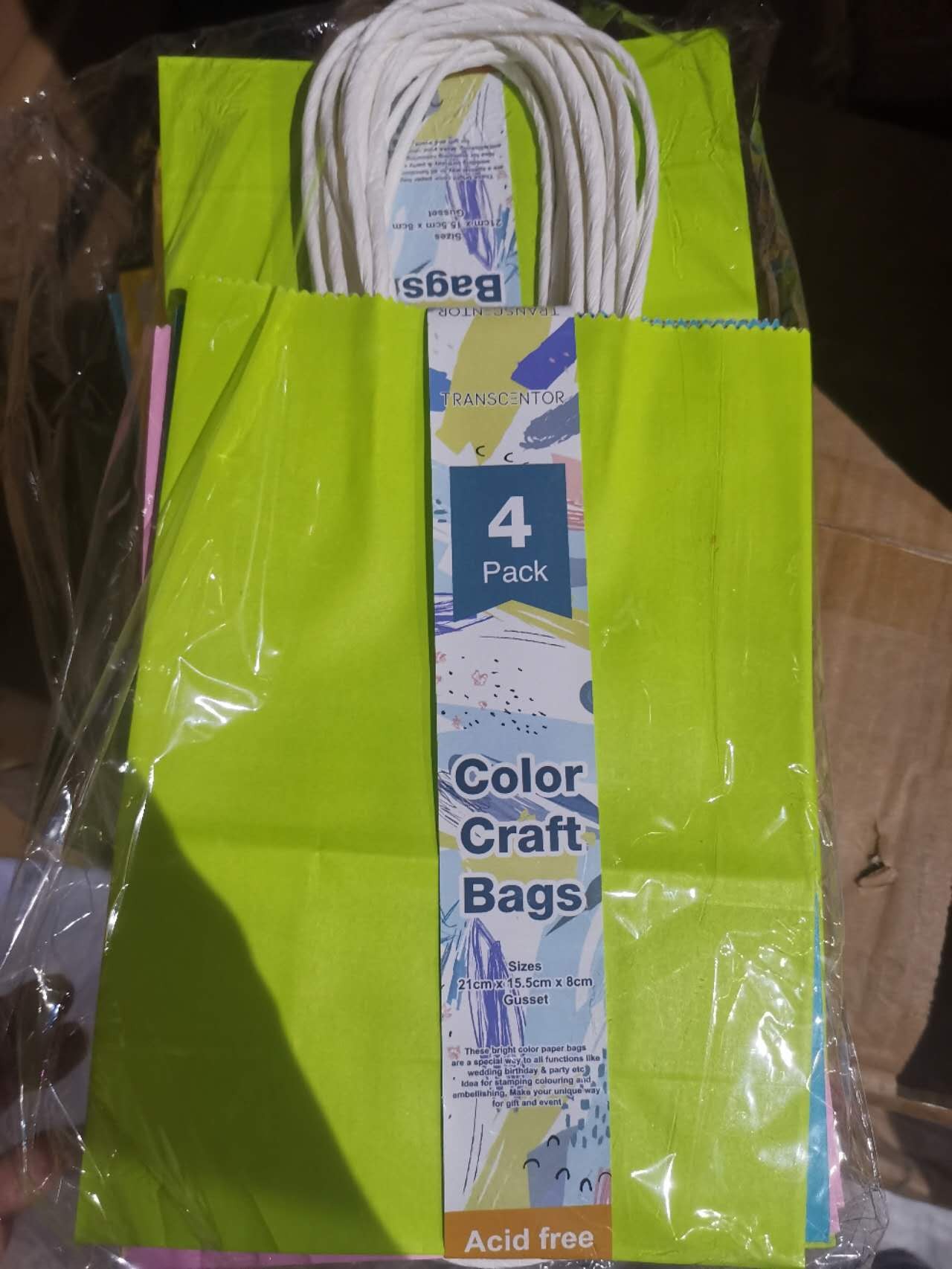 color craft bags S 4pcs