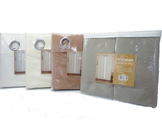 PK 2 JACQUARD CURTAINS 100X200